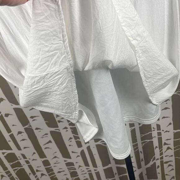 Blue Rain Boho Tunic Mini Babydoll Dress M - Picture 8 of 8